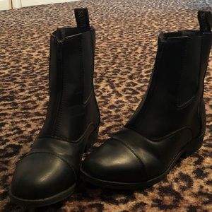 Saxon Equileather ZIP Paddock Boot